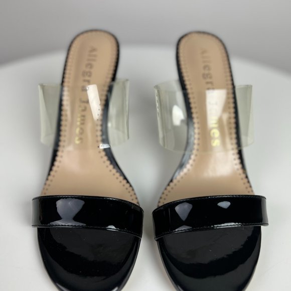 NEW Allegra James Party Stiletto Sandal with Crystal Heel- Size 10 - Picture 5 of 12